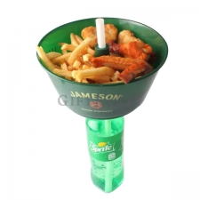 Custom grub tub with cup for snack and drink