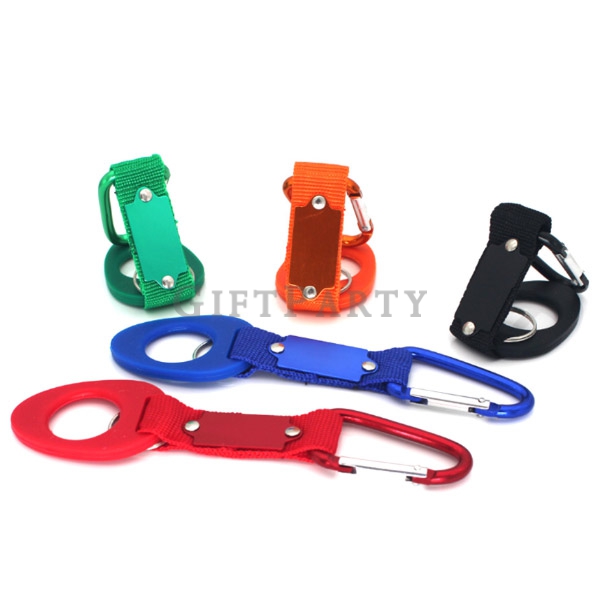 Water bottle Holder buckle  with carabiner,水瓶扣帶登山扣環