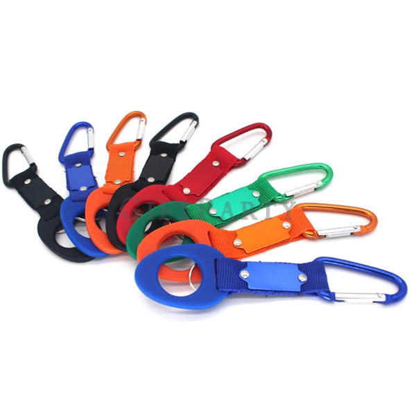 Water bottle Holder buckle  with carabiner,水瓶扣帶登山扣環