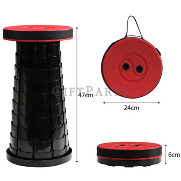 Portable telescopic stool,convenient foldable outdoor folding retractable portable telescopic stool,