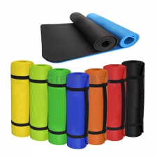 Yoga mat with carrying strap 10mm