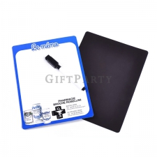 Magnetic writing board with pen