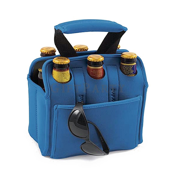 Neoprene 6 Pack Bottle Cooler Bag Beer Bottle Holder Carrier,6 Pack Bottle Bag Neoprene,Neoprene 6 P