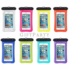 PVC floating waterproof phone case bag