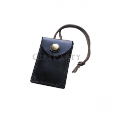Small leather storage bag