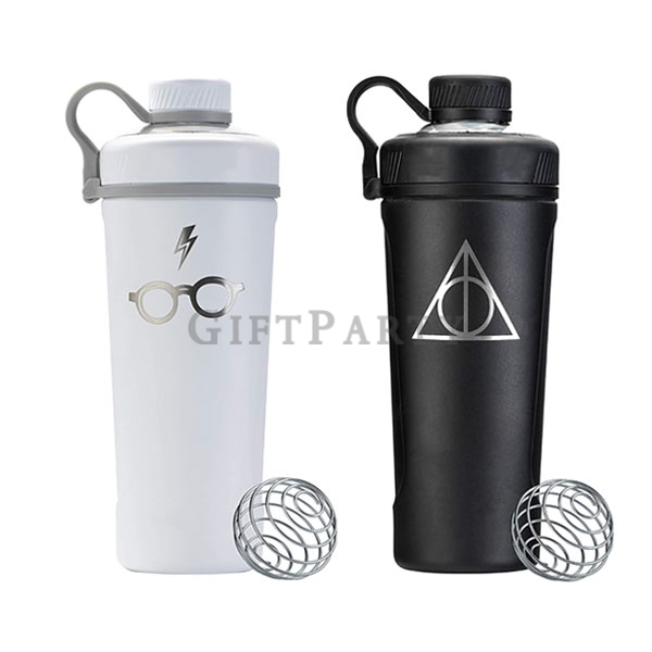 Stainless Steel Shaker Bottle, Double Walled Vacuum Insulated Tumbler​​​​​​​,食品級不鏽鋼雙層真空保溫杯搖搖杯