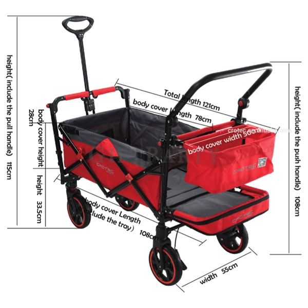 Luxury Camping Beach Wagon Trolley,手拉車,購買推車,小孩手拉車,烤肉手拉車,手推車,豪華露營手推車