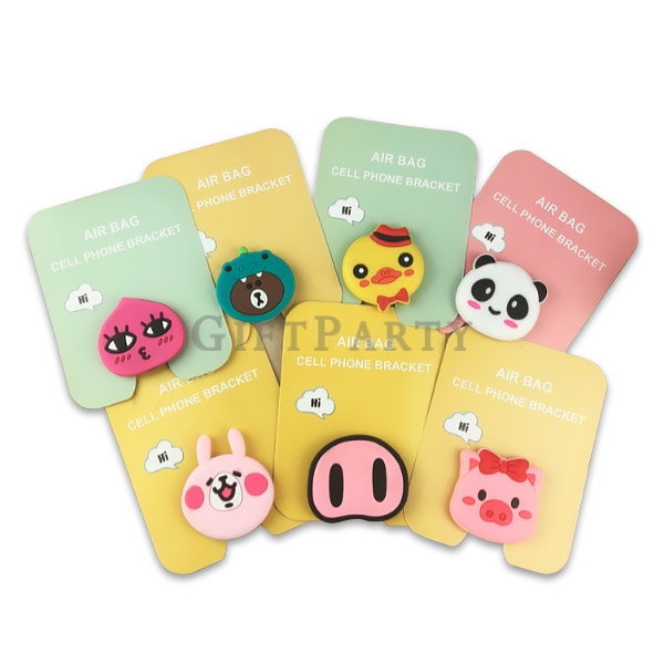 Custom PVC Silicone Phone Bracket Airbag Phone Holder ,廣告贈品,展場贈品,禮品,贈品,品牌贈品,PVC軟膠氣囊手機支架6