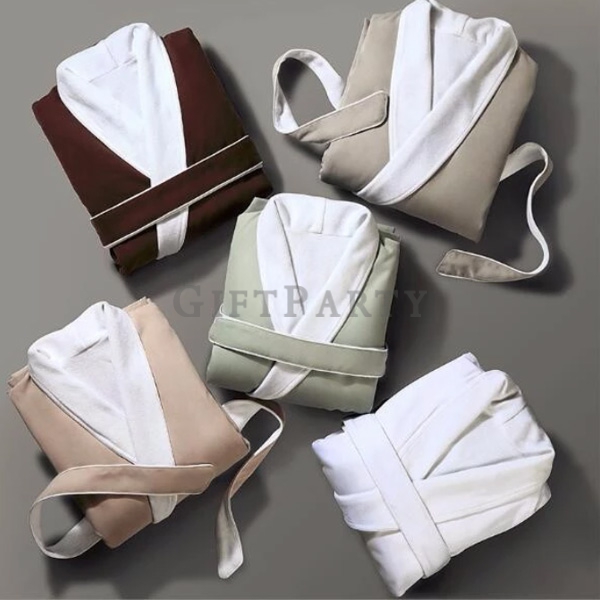 Premium Quality  Luxury Double Layer Peach Skin Microfiber Bathrobe,秋冬禮品,品牌贈品,vip禮品,高品質贈品,禮品,百貨公司禮品,
