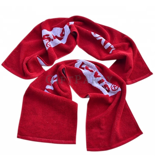Jacquard sports towel,雙色緹花毛巾,緹花運動毛巾,運動毛巾,廣告毛巾,廣告禮品,企業贈品,運動贈品,