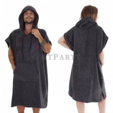 Customized beach poncho towel