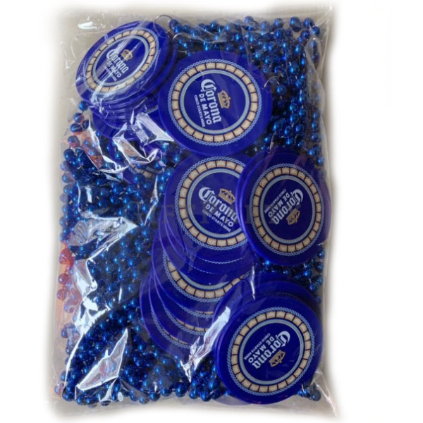 Medallion Beads Necklace with Custom Logo,夜店贈品,啤酒節贈品,啤酒紀念品,狂歡節珠鍊獎章珠鍊項鍊2