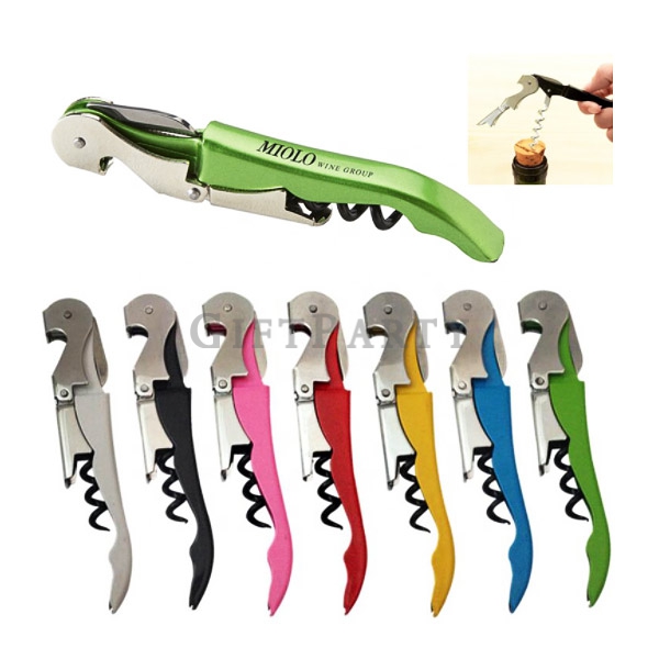Wine Corkscrew Bottle Opener,酒贈品,促銷贈品,紅酒開瓶器海馬刀開瓶器