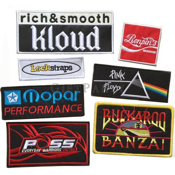 Embroidered Velcro Patch,客製魔鬼氈背章魔術貼章