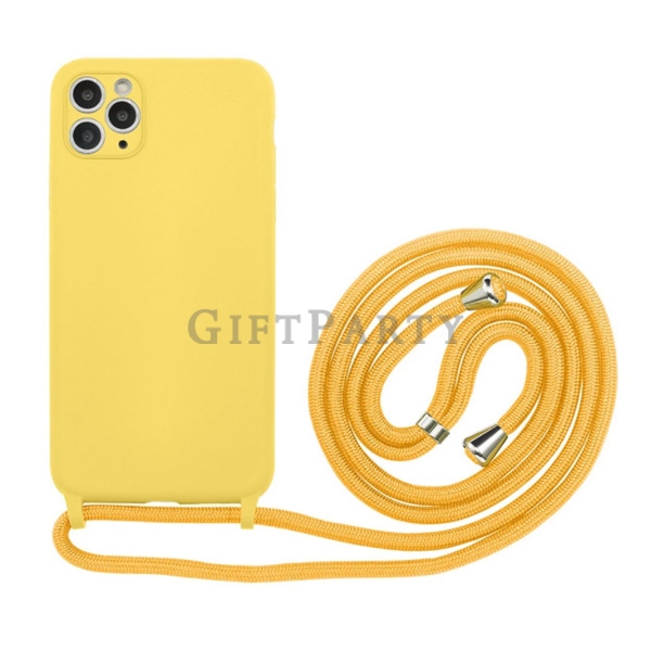 Silicone Phone Case with Rope for iphone,品牌贈品,潮牌贈品,精品贈品,iphone12手機殼帶掛繩