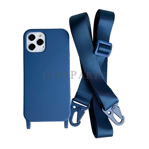ihpone12石墨藍,iphone12 pro max藍,企業贈品,iphone12手機殼帶掛繩8