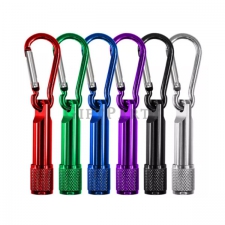 Mini carabiner flashlight