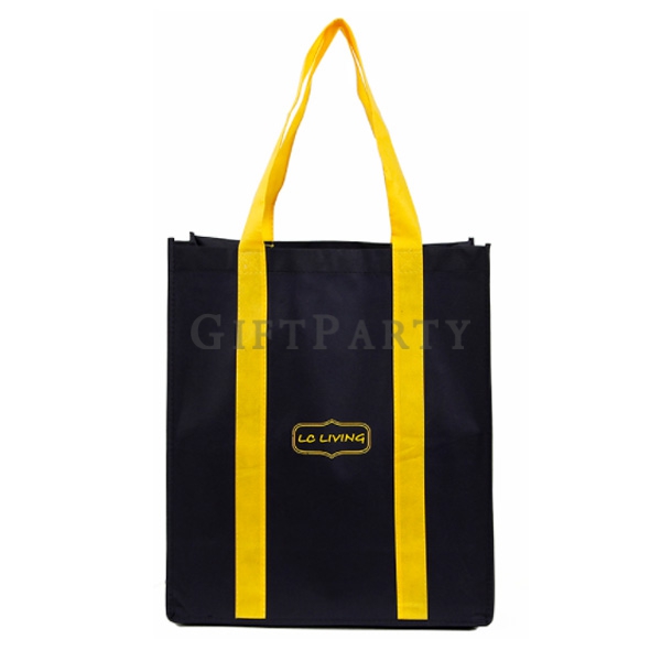 Non-woven eco-friendly shopping bag contrast color,不織布環保袋購物袋撞色,不織布環保袋,展場贈品,客製化贈品,企業贈品,客製環保袋,客製購物袋,