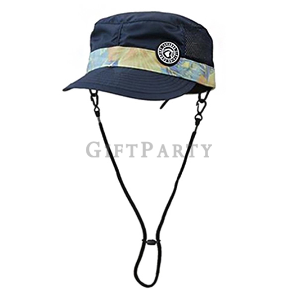 Custom surf hat with windproof rope,定制衝浪帽帶防風繩,衝浪禮品,衝浪帽,廣告贈品,