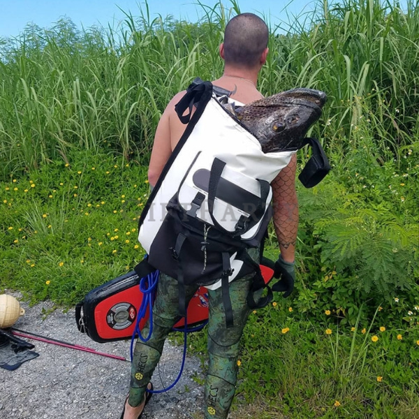 fish cooler bag,海鮮船釣,打魚潛水,海釣魚打魚防水漁獲包保冷袋8