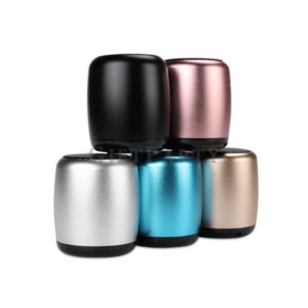 Metal Iron Mesh  Round TWS Mini Speaker,迷你小鋼砲藍芽音箱,mini speaker,迷你小音箱,