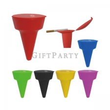 PP plastic cone shaped  lidded beach insert sand ashtray