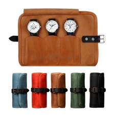 PU leather watch wrapping bag