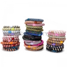 Korean Fashion Glitter Colorful Elastic Hair Ties Head rope