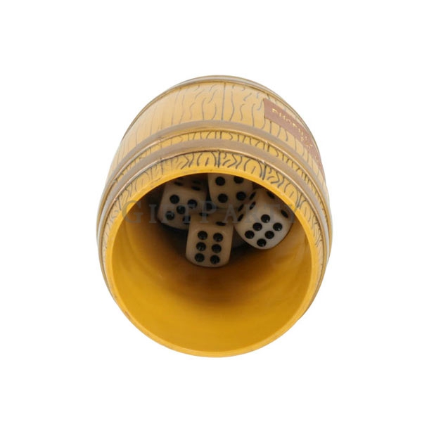 Wine barrel shape dice cup,酒桶造型骰盅,威士忌贈品,威士忌禮品,啤酒禮品,啤酒贈品,
