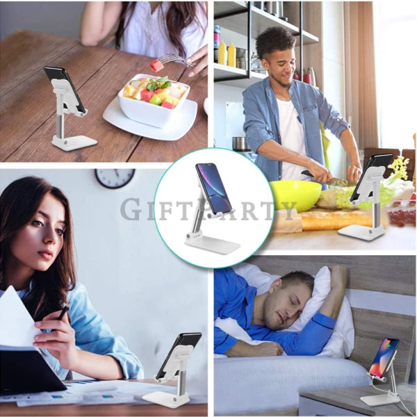 Universal Smart Lazy Person Mobile Cell Phone Stand, For Desk Mount Cellphone Holder Phone Stand, Re