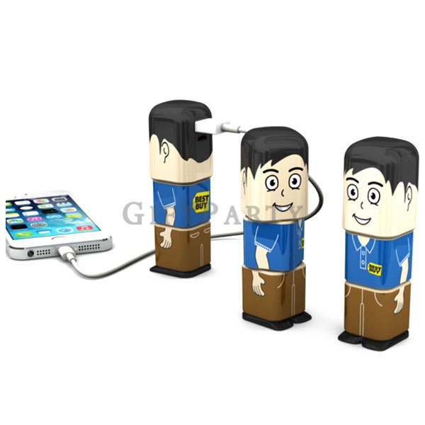 Powerman行動電源2500mAh,服務人員造型行動電源,客製企業禮品,業務禮品,