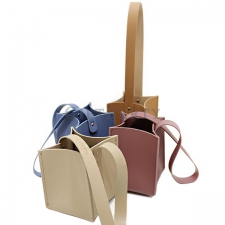 PU Leather Coffee Drink  Mug Carrier Organizer Bag