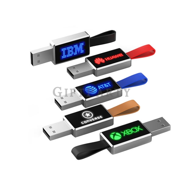 LED light USB flash memory stick,客製隨身碟,展場禮品,企業贈品,廣告贈品,LED發光隨身碟7