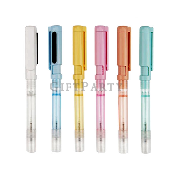 4in1 Pen Screen Wiper Sanitizer Pen Phone holder Alcohol Spray pen ,四合一噴霧筆手機支架螢幕擦