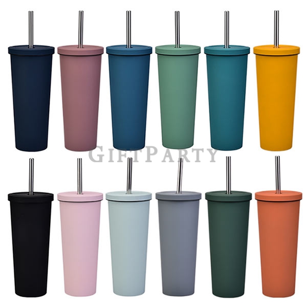 Brand gifts, advertising gifts, customized corporate gifts, customized LOGO gifts不鏽鋼304吸管杯保溫杯700ml