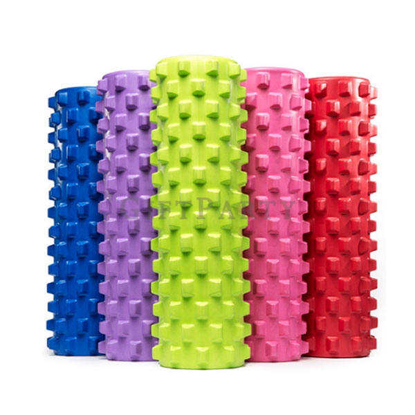 Yoga Pillar,高密度EVA-泡沫軸,放鬆肌肉,琅琊棒按摩滾輪,健身禮品,