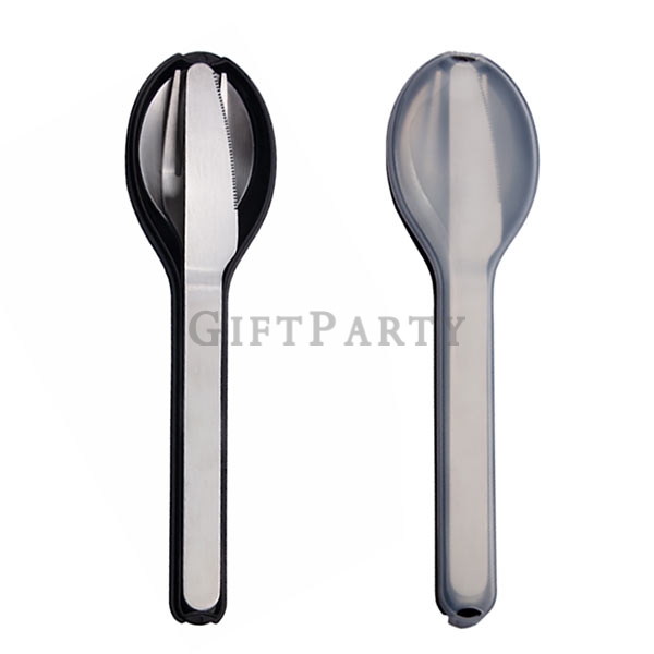 Stainless steel cutlery set ,環保餐具組,不鏽鋼餐具組3件式,Customized gifts, advertising gifts