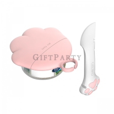 Pet Cat Canned Food Lid + Food Stirring Spoon