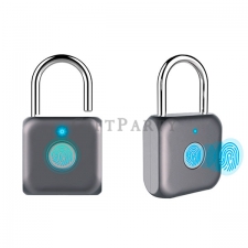 Led light smart fingerprint padlock