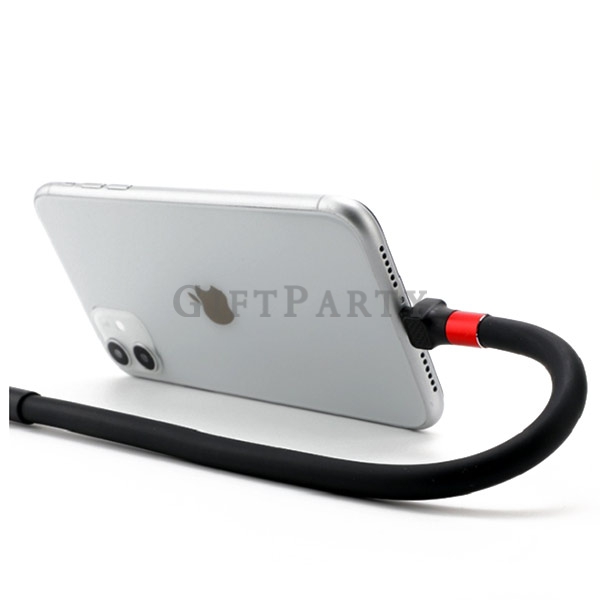 Lazy Bracket Stand Fast Charging USB Charger Cable,辦公好物,懶人支架數據線充電線
