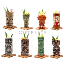 Hawaii Ceramic Tiki Mug