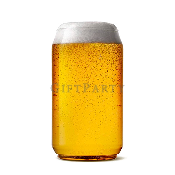 Beer Can Shaped Beer Glass.啤酒贈品,啤酒罐造型玻璃杯啤酒杯