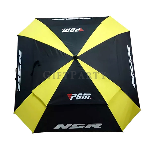 ,Square  Umbrella Double Canopy Golf Umbrella racing umbrella方型雙層防風高球傘,賽車傘,方型傘,高爾夫球傘客製  高爾夫球傘客製 防風大傘