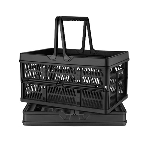Folding Plastic Basket Custom Pantone,野餐折疊籃,客製折疊購物籃可定制PANTONE13