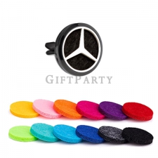 30mm Custom Logo Perfume Car Air Freshener Logo Vent Clip