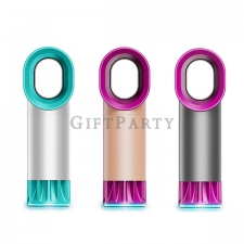 7 colorful light table handheld bladeless fan