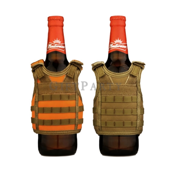 啤酒贈品,軍事迷,迷彩戰術背心飲料冷卻器,國軍贈品,