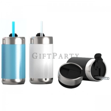 12 oz Travel Double Wall Stainless Steel Insulated Vacuum Tu