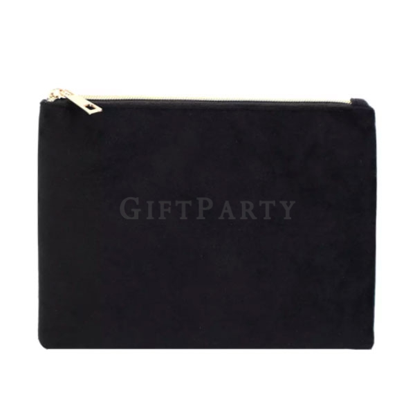 Make Cosmetic Bag with Zipper,天鵝絨拉鍊化妝,品牌化妝包,彩妝化妝包,彩妝贈品,