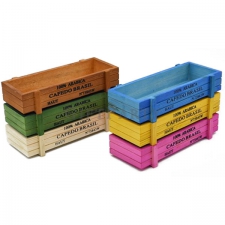 Wooden storage box